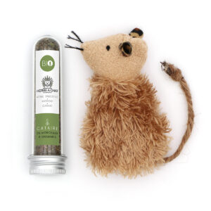 Peluche souris à remplir de cataire en poudre