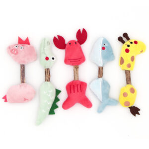 Jouet pour Chat avec Bâton de Matatabi et Peluche Animal